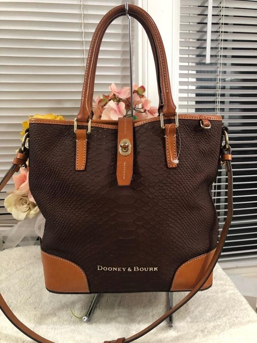Dooney & Bourke Claremont Python Medium Cayden BAG PURSE (3000